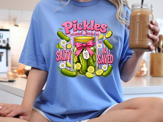 Pickles DTF101562 DTF T-Shirt Transfer | Ready to Press | DIY Heat Transfer for Clothing, Hoodies, Sweatshirt