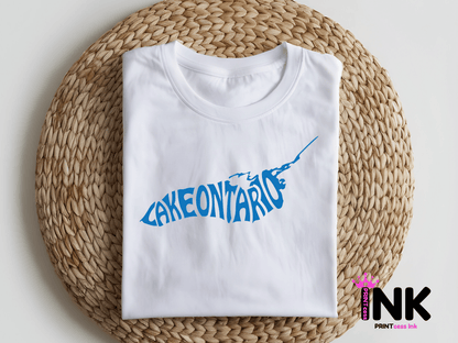 Lake Ontario -  DTF101802- T-Shirt Transfer | Ready to Press | DIY Heat Transfer for Clothing, Hoodies, Sweatshirt