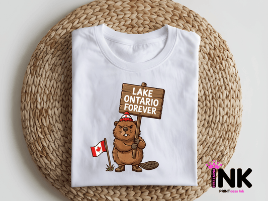 Lake Ontario -  DTF101801- DTF  T-Shirt Transfer | Ready to Press | DIY Heat Transfer for Clothing, Hoodies, Sweatshirt