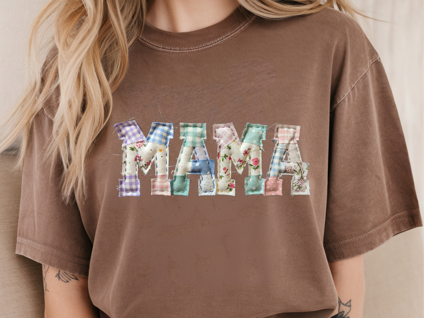 Mama DTF101444 DTF T-Shirt Transfer | Ready to Press | DIY Heat Transfer for Clothing, Hoodies, Sweatshirt