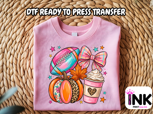 Game Day - DTF101701- T-Shirt Transfer | Ready to Press | DIY Heat Transfer for Clothing, Hoodies, Sweatshirt