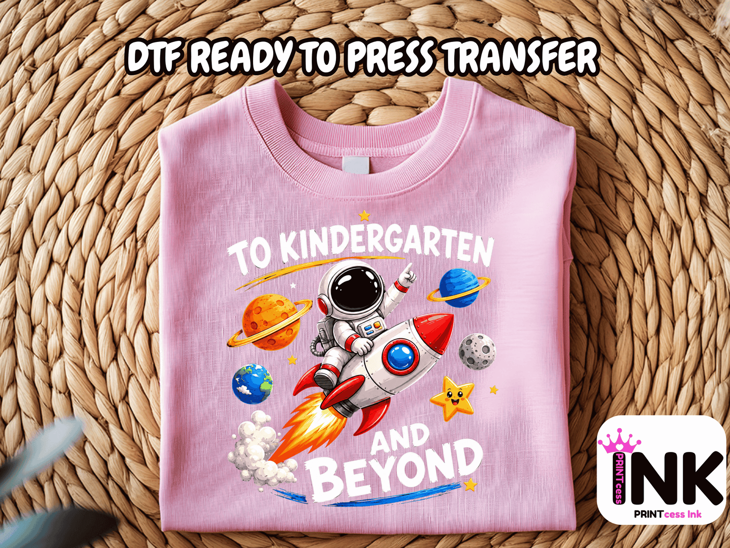 Kindergarten -  DTF101765- T-Shirt Transfer | Ready to Press | DIY Heat Transfer for Clothing, Hoodies, Sweatshirt