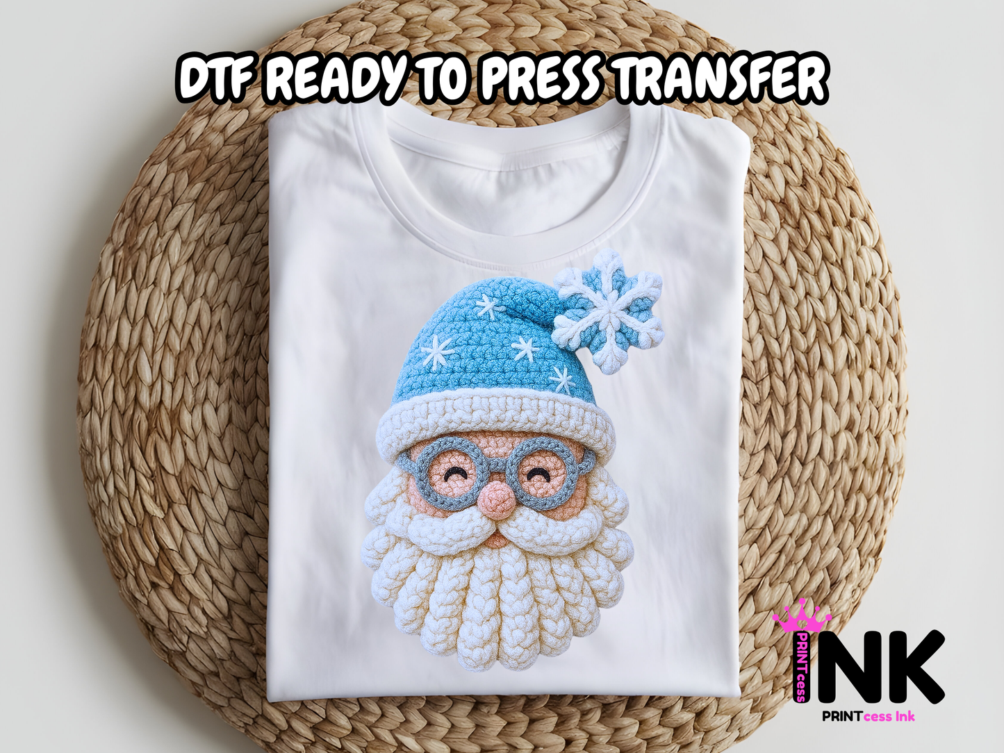Christmas Santa DTF101054| DTF T-Shirt Transfer | Ready to Press | DIY Heat Transfer for Clothing, Hoodies, Sweatshirt (Copy)