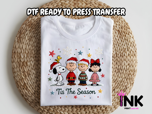 Charlie Brown DTF101086| DTF T-Shirt Transfer | Ready to Press | DIY Heat Transfer for Clothing, Hoodies, Sweatshirt