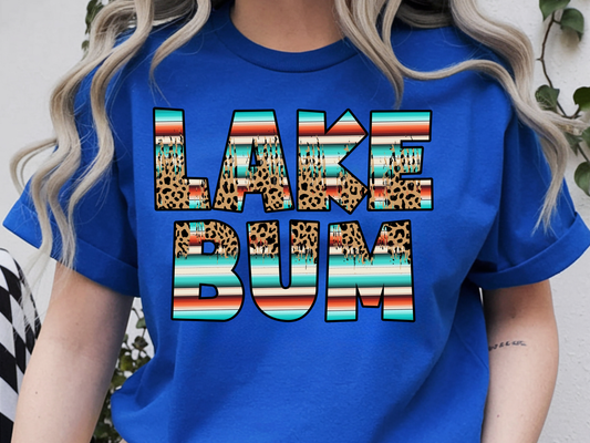 Lake bum DTF101439 DTF T-Shirt Transfer | Ready to Press | DIY Heat Transfer for Clothing, Hoodies, Sweatshirt