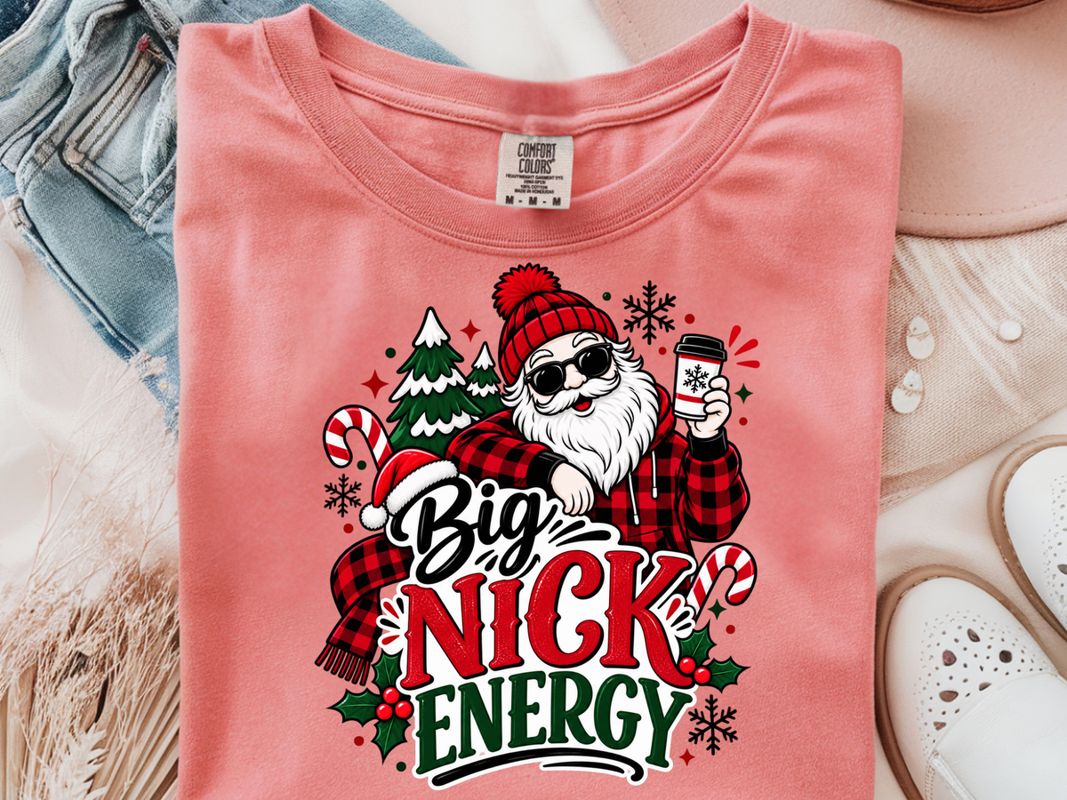Big Nick -  DTF101970- DTF T-Shirt Transfer | Ready to Press | DIY Heat Transfer for Clothing, Hoodies, Sweatshirt
