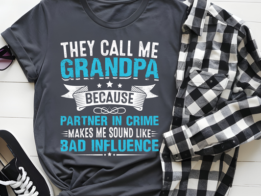 Call me Grandpa DTF101543 DTF T-Shirt Transfer | Ready to Press | DIY Heat Transfer for Clothing, Hoodies, Sweatshirt