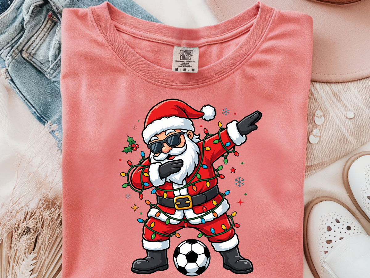 Santa -  DTF101969- DTF T-Shirt Transfer | Ready to Press | DIY Heat Transfer for Clothing, Hoodies, Sweatshirt