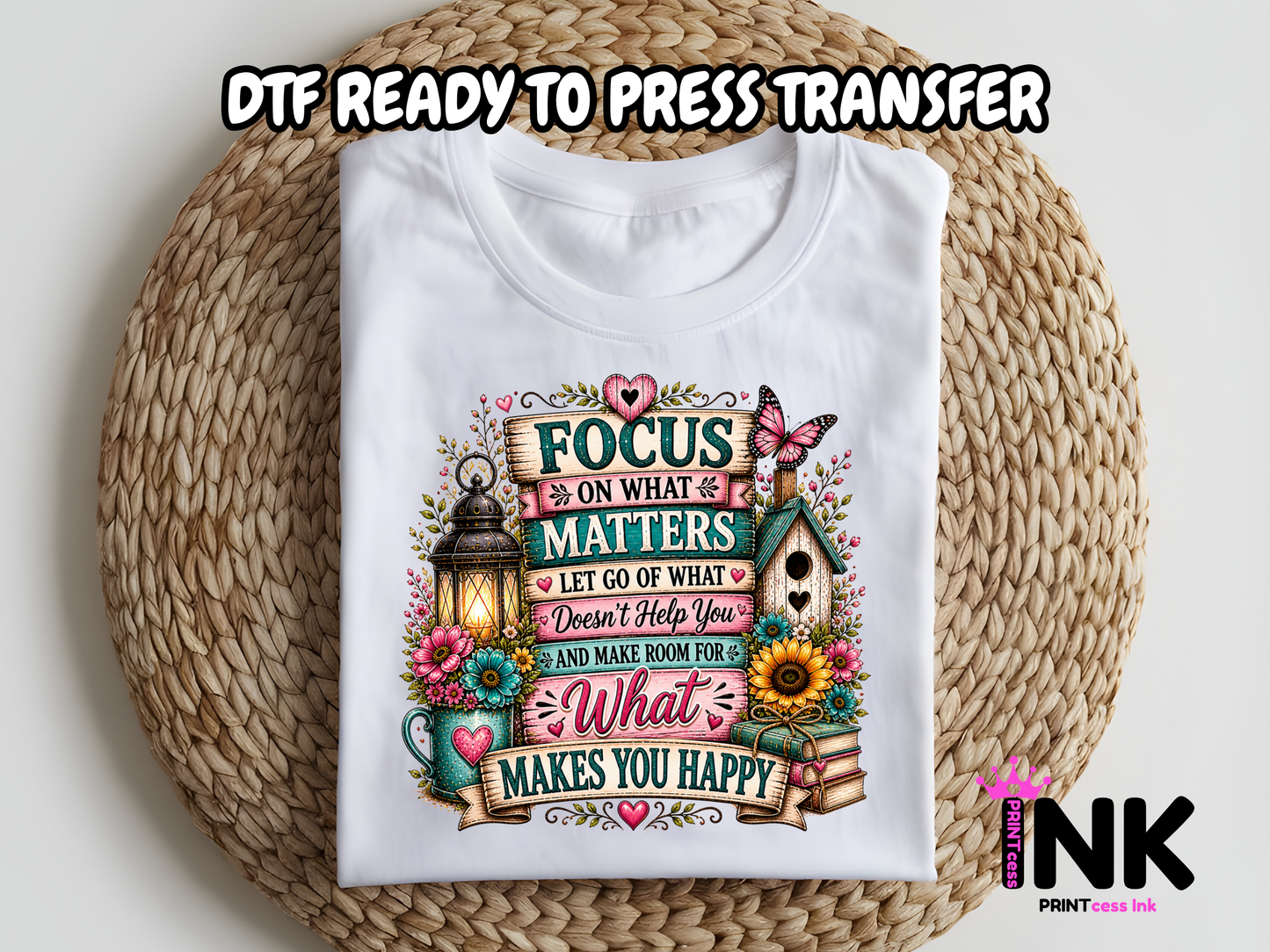 What matters -DTF101662- T-Shirt Transfer | Ready to Press | DIY Heat Transfer for Clothing, Hoodies, Sweatshirt