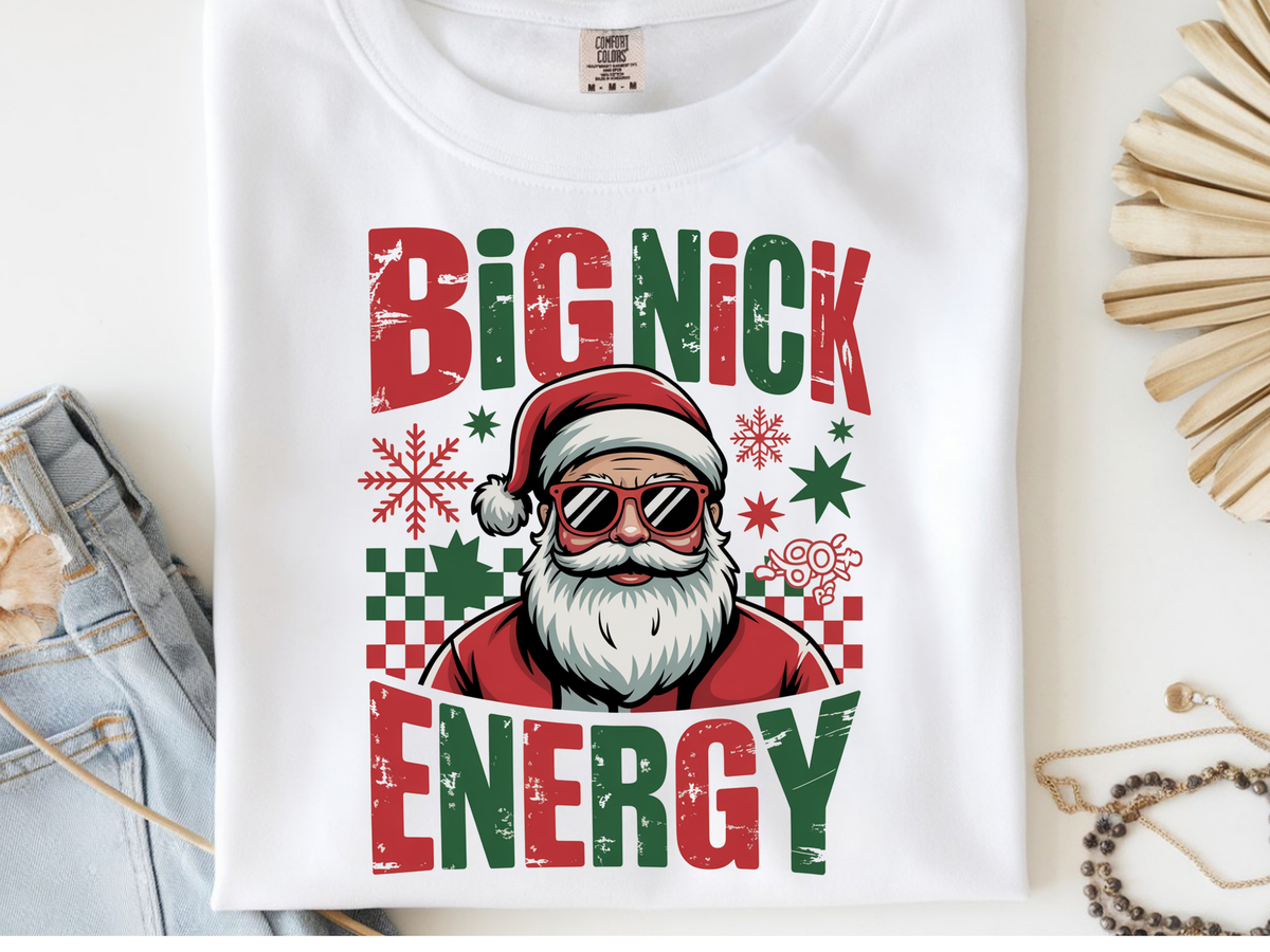 Big Nick -  DTF101944- DTF T-Shirt Transfer | Ready to Press | DIY Heat Transfer for Clothing, Hoodies, Sweatshirt