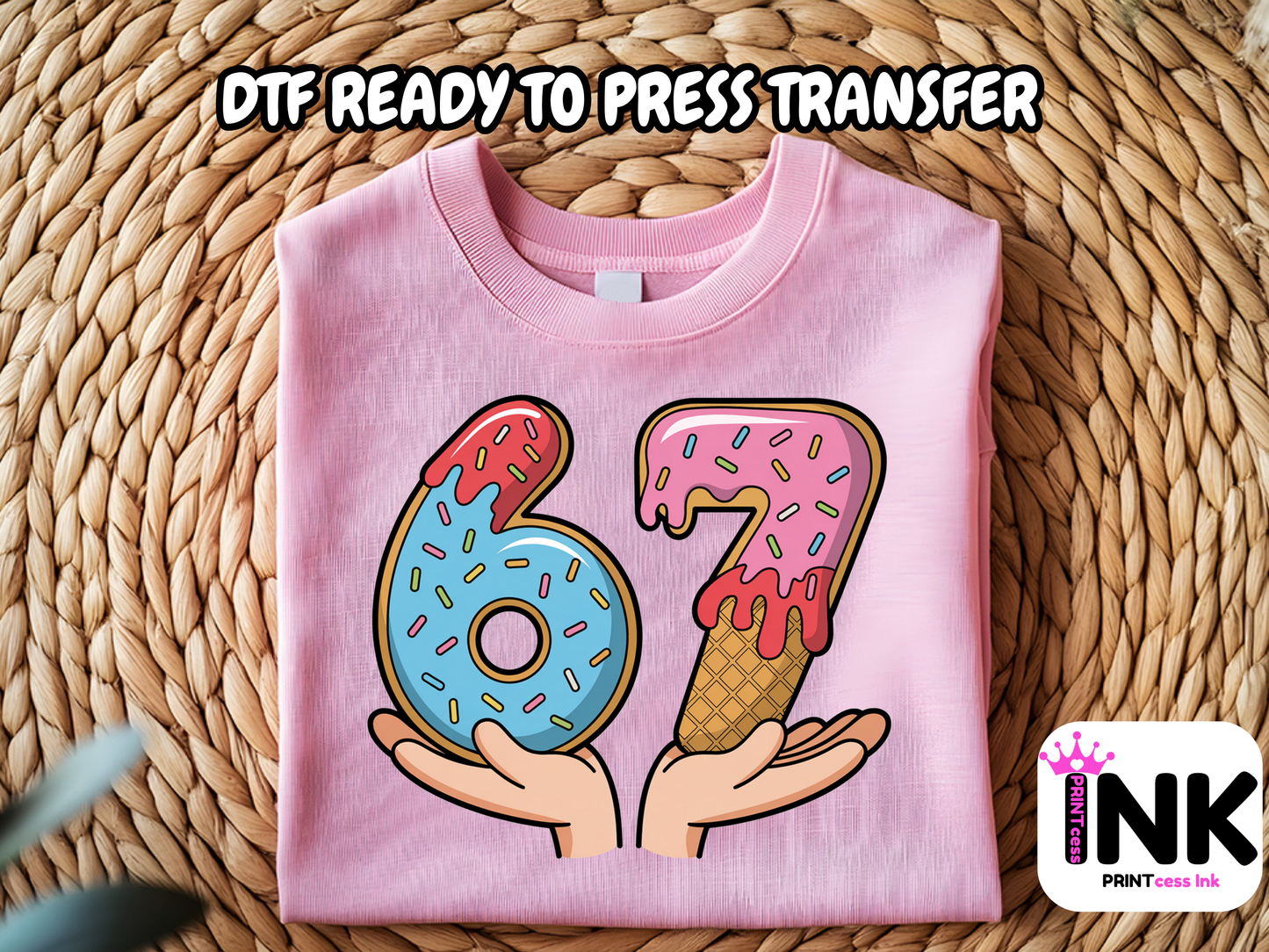 6 7 DTF101156| DTF T-Shirt Transfer | Ready to Press | DIY Heat Transfer for Clothing, Hoodies, Sweatshirt