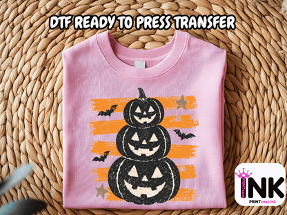 Halloween -  DTF101771- T-Shirt Transfer | Ready to Press | DIY Heat Transfer for Clothing, Hoodies, Sweatshirt