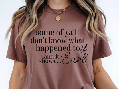 Earl DTF101526 DTF T-Shirt Transfer | Ready to Press | DIY Heat Transfer for Clothing, Hoodies, Sweatshirt