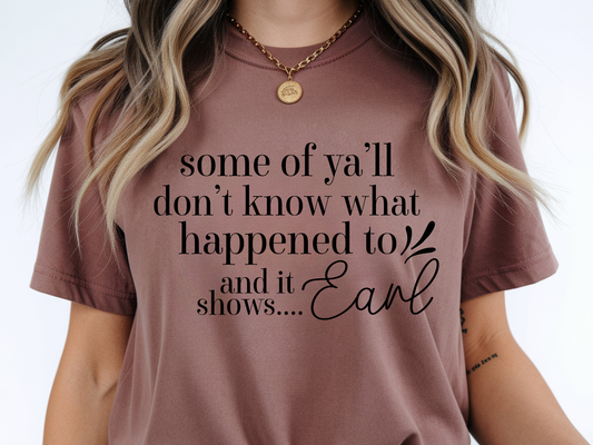 Earl DTF101526 DTF T-Shirt Transfer | Ready to Press | DIY Heat Transfer for Clothing, Hoodies, Sweatshirt
