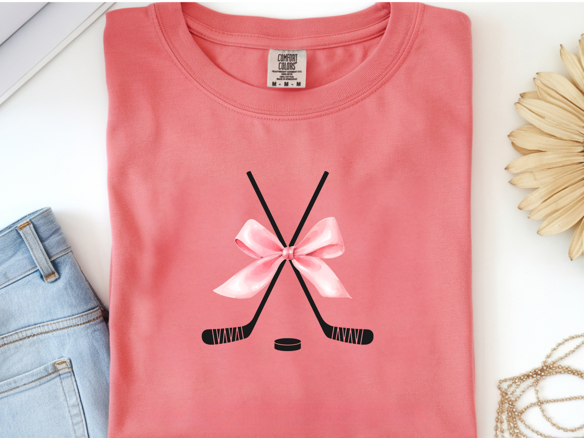 Hockey Mom -  DTF101922- DTF T-Shirt Transfer | Ready to Press | DIY Heat Transfer for Clothing, Hoodies, Sweatshirt