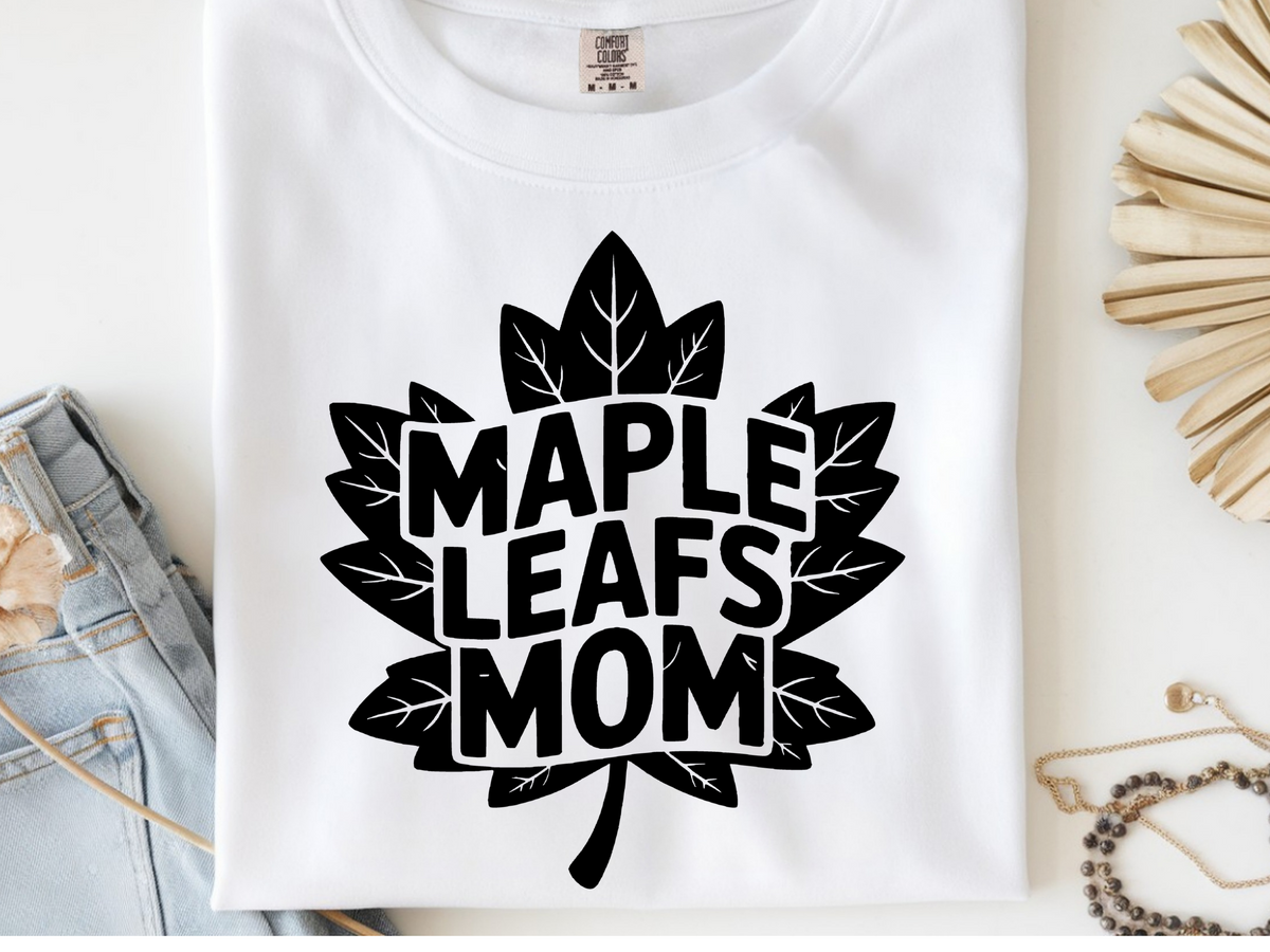 Maple Leafs -  DTF101973- DTF T-Shirt Transfer | Ready to Press | DIY Heat Transfer for Clothing, Hoodies, Sweatshirt