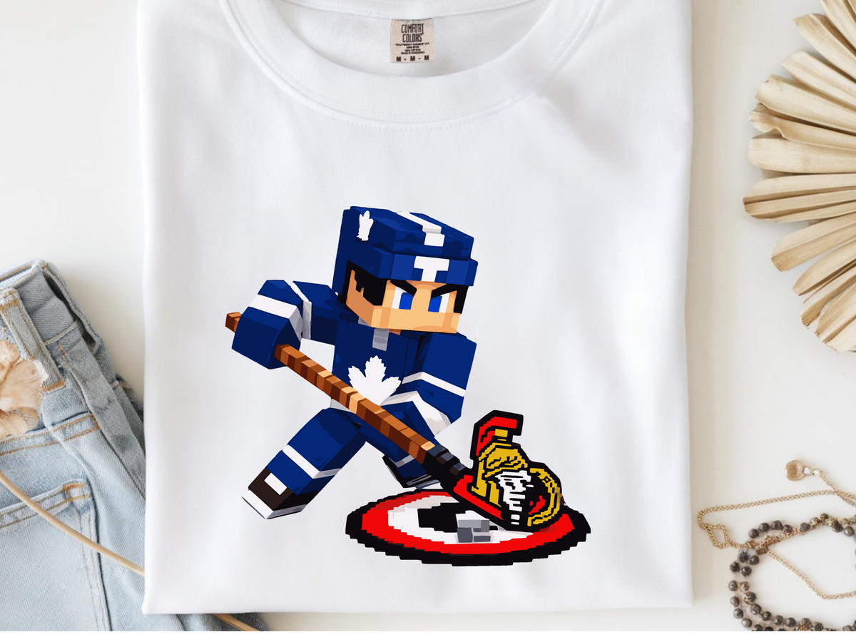 Maple Leafs -  DTF101974- DTF T-Shirt Transfer | Ready to Press | DIY Heat Transfer for Clothing, Hoodies, Sweatshirt