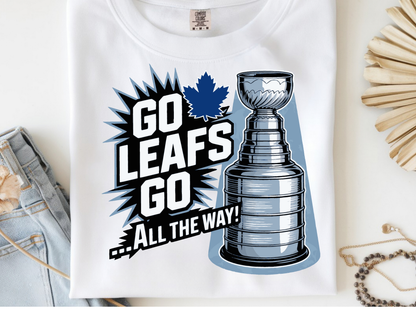 Maple Leafs -  DTF101979- DTF T-Shirt Transfer | Ready to Press | DIY Heat Transfer for Clothing, Hoodies, Sweatshirt