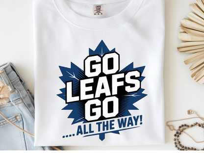 Maple Leafs -  DTF101977- DTF T-Shirt Transfer | Ready to Press | DIY Heat Transfer for Clothing, Hoodies, Sweatshirt