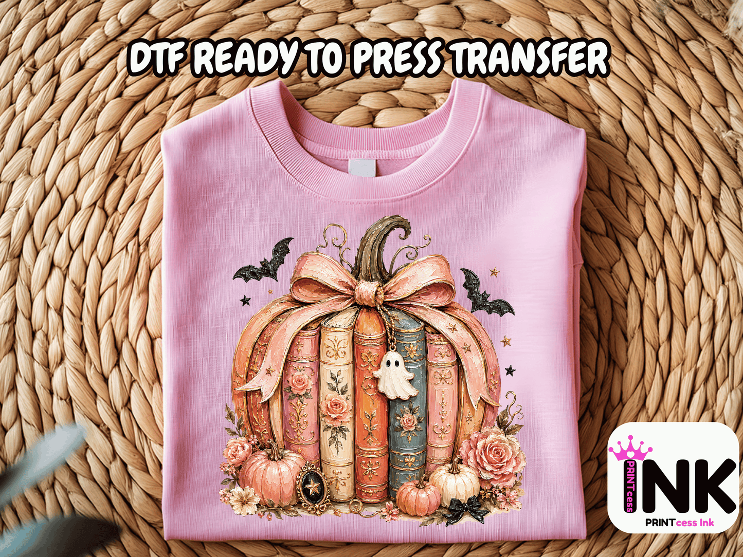 Halloween -  DTF101783- T-Shirt Transfer | Ready to Press | DIY Heat Transfer for Clothing, Hoodies, Sweatshirt