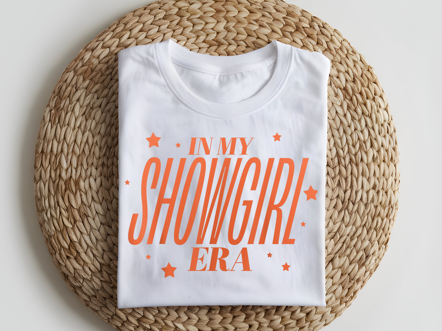 DTF T-Shirt Transfer | Ready to Press | DIY Heat Transfer for Clothing, Hoodies, Sweatshirt | Showgirl Era DTF100951