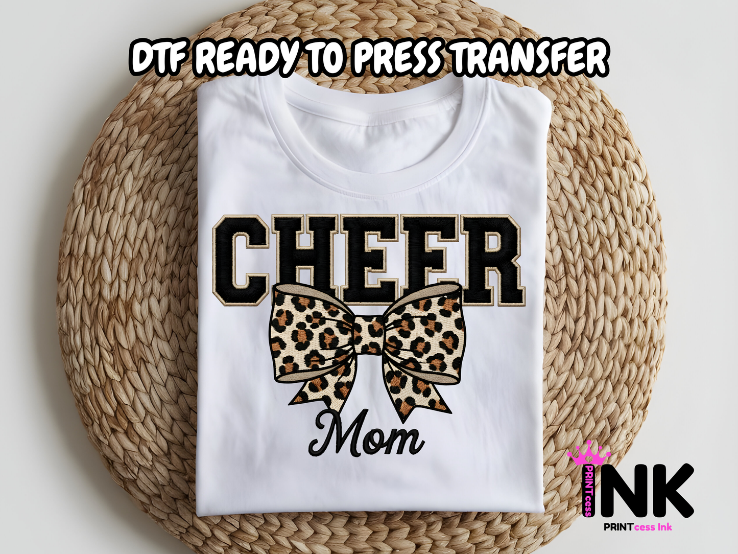 🎁 Cheer DTF101300| DTF T-Shirt Transfer | Ready to Press | DIY Heat Transfer for Clothing, Hoodies, Sweatshirt (100% off)