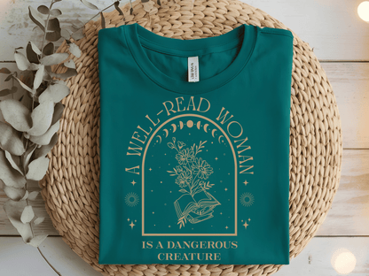 Well read -  DTF101819- DTF T-Shirt Transfer | Ready to Press | DIY Heat Transfer for Clothing, Hoodies, Sweatshirt