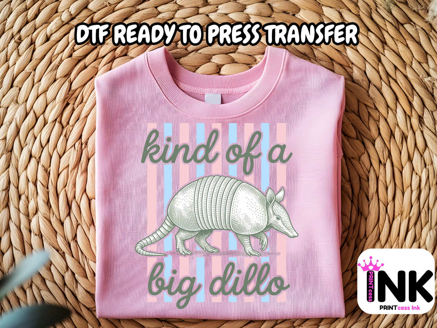 Big dillo -DTF101690- T-Shirt Transfer | Ready to Press | DIY Heat Transfer for Clothing, Hoodies, Sweatshirt