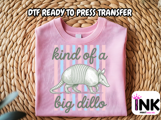 Big dillo -DTF101690- T-Shirt Transfer | Ready to Press | DIY Heat Transfer for Clothing, Hoodies, Sweatshirt