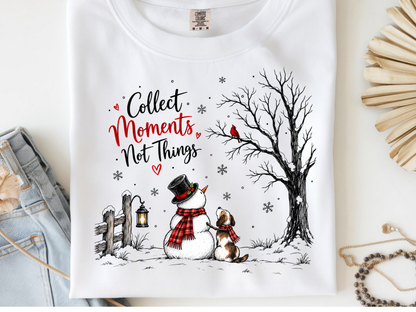 Collect Moments -  DTF101988- DTF T-Shirt Transfer | Ready to Press | DIY Heat Transfer for Clothing, Hoodies, Sweatshirt