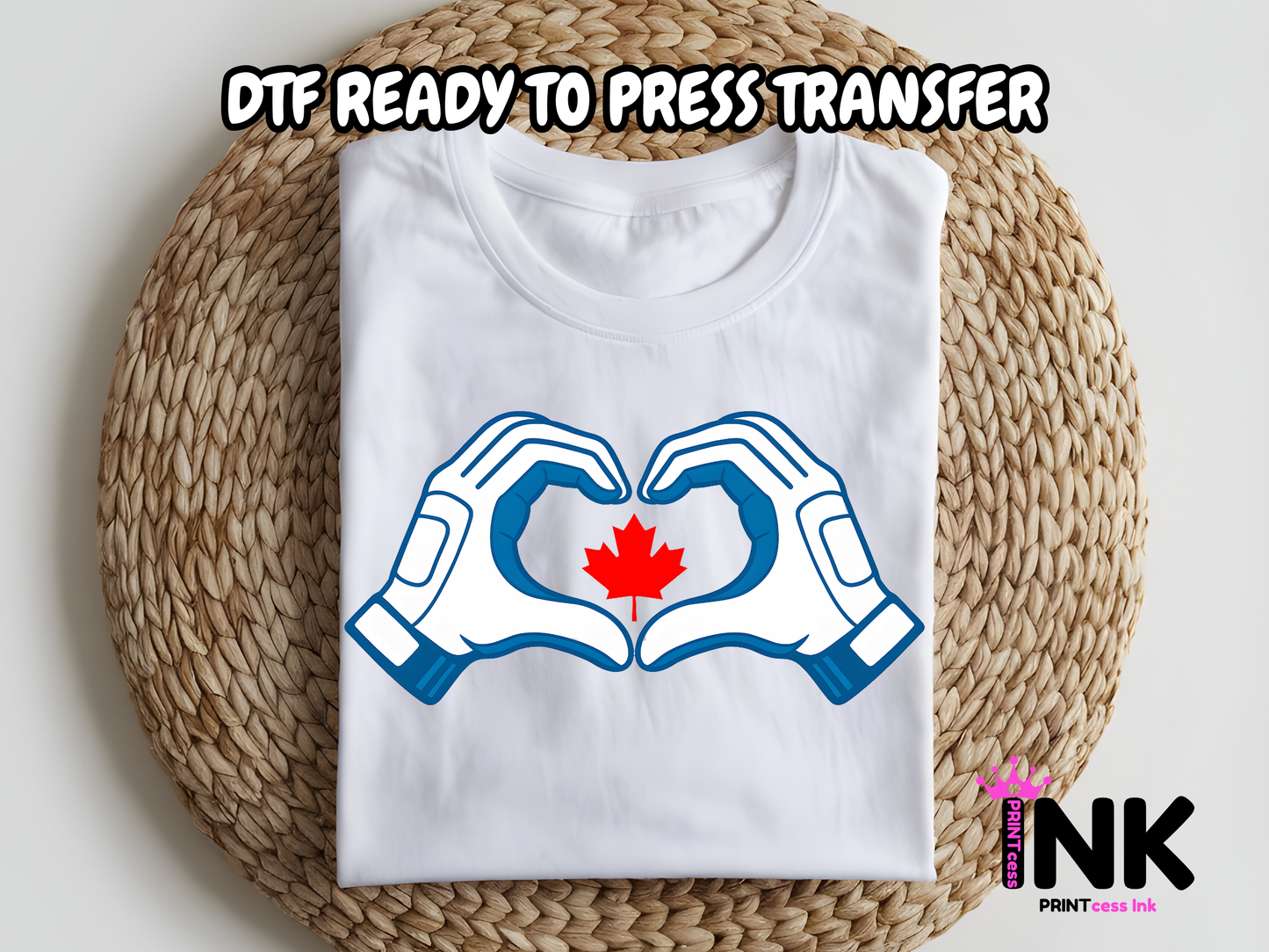 Blue Jays DTF101064| DTF T-Shirt Transfer | Ready to Press | DIY Heat Transfer for Clothing, Hoodies, Sweatshirt