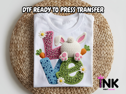 Easter DTF101268| DTF T-Shirt Transfer | Ready to Press | DIY Heat Transfer for Clothing, Hoodies, Sweatshirt