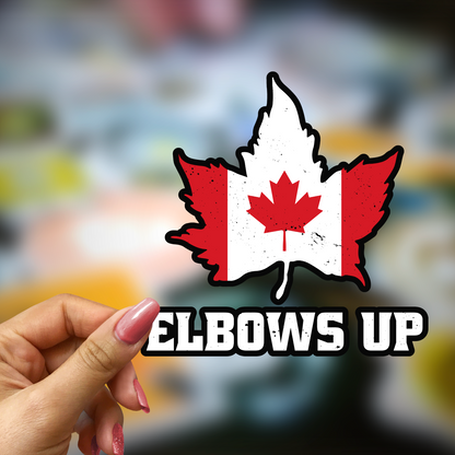 Decals / Stickers - Elbows Up - DS100232