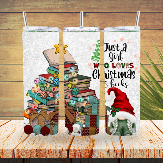 Ready to Use - Sublimation or Vinyl Tumbler Wraps  - Christmas Tree - TW100464