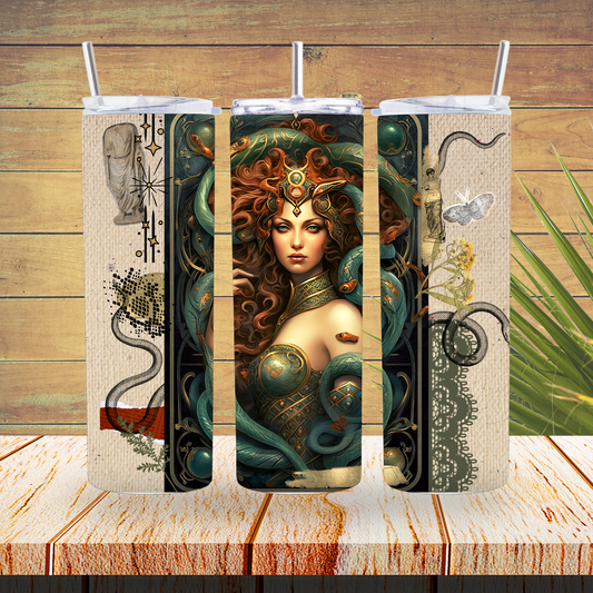 Vinyl Tumbler Wraps  - Medusa Magical - TW100496