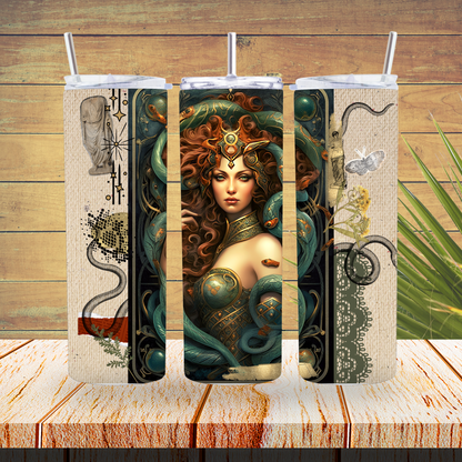 Vinyl Tumbler Wraps  - Medusa Magical - TW100497