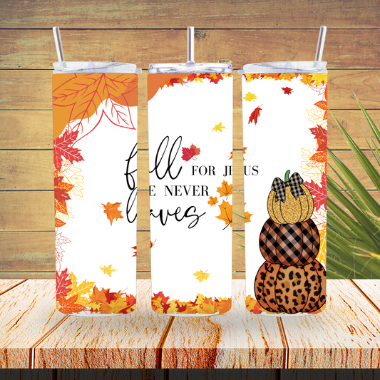 Ready to Use - Sublimation or Vinyl Tumbler Wraps  - Fall / Autumn - TW100570