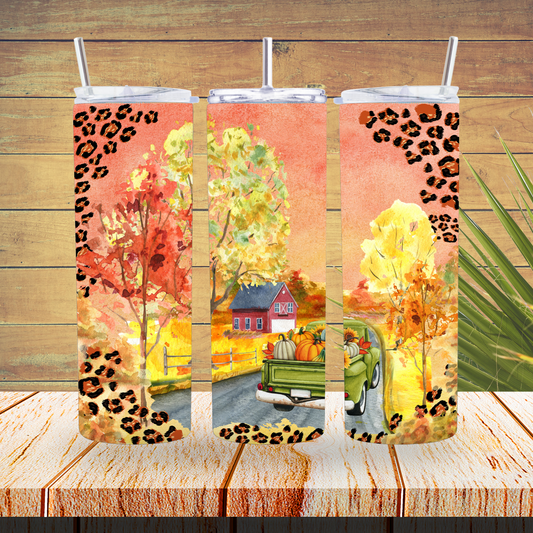 Ready to Use - Sublimation or Vinyl Tumbler Wraps  - Fall / Autumn - TW100579