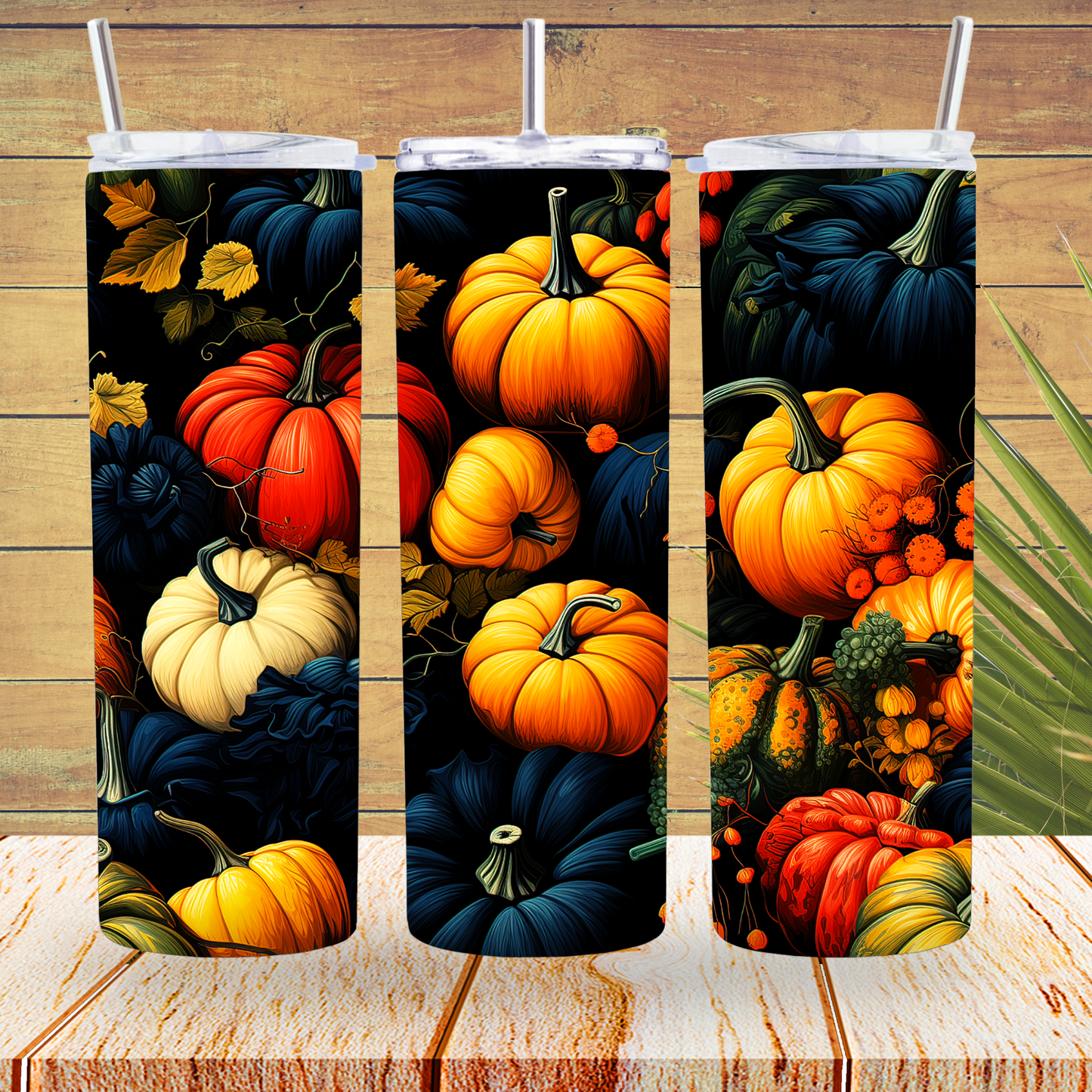 Ready to Use - Tumbler Wraps - Vinyl or Sublimation - Halloween - TW100815