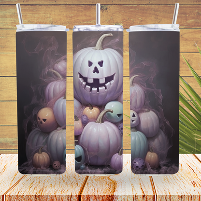 Ready to Use - Tumbler Wraps - Vinyl or Sublimation - Halloween - TW100819