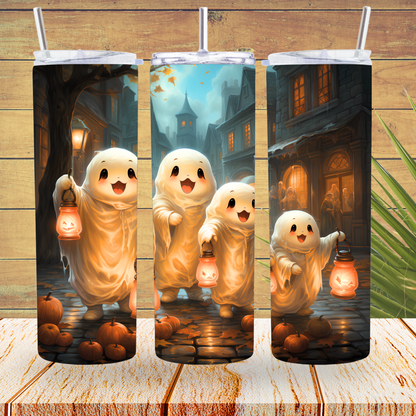 Ready to Use - Tumbler Wraps - Vinyl or Sublimation - Halloween - TW100822