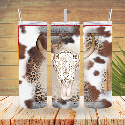 Ready to Use - Sublimation or Vinyl Tumbler Wraps  - Animal Prints - TW100205