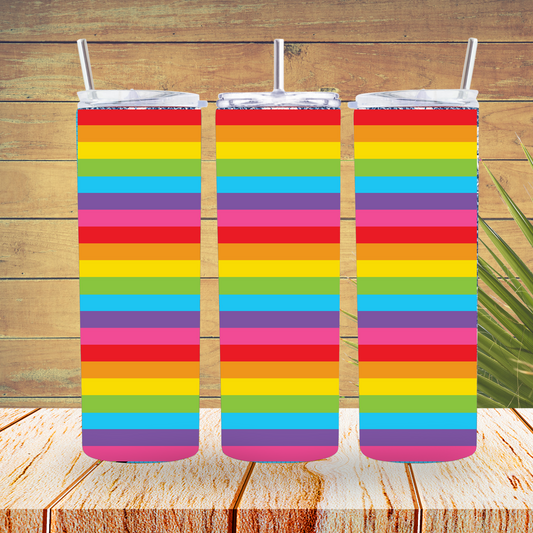 Vinyl Tumbler Wraps  - Stripes - TW100216