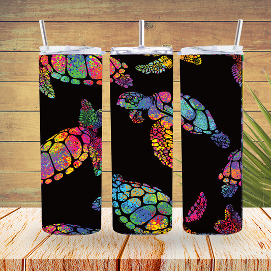 Vinyl Tumbler Wraps  - Turtles - TW100238