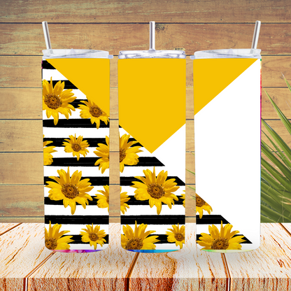 Vinyl Tumbler Wraps  - Sunflowers - TW100245