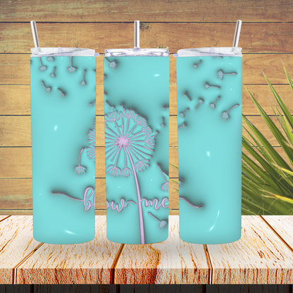 Ready to Use - Sublimation or Vinyl Tumbler Wraps  - Blow Me - TW100357