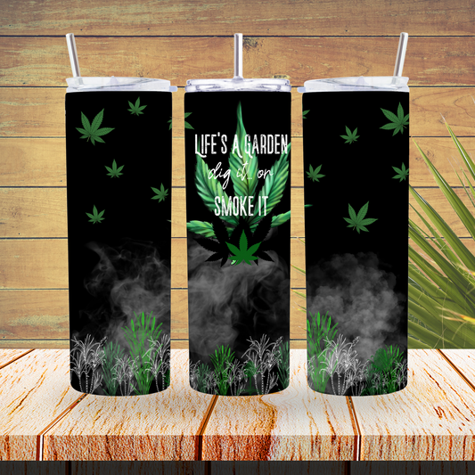 Vinyl Tumbler Wraps  - Smoke It - TW100524