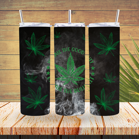 Vinyl Tumbler Wraps  - Weed- TW100527