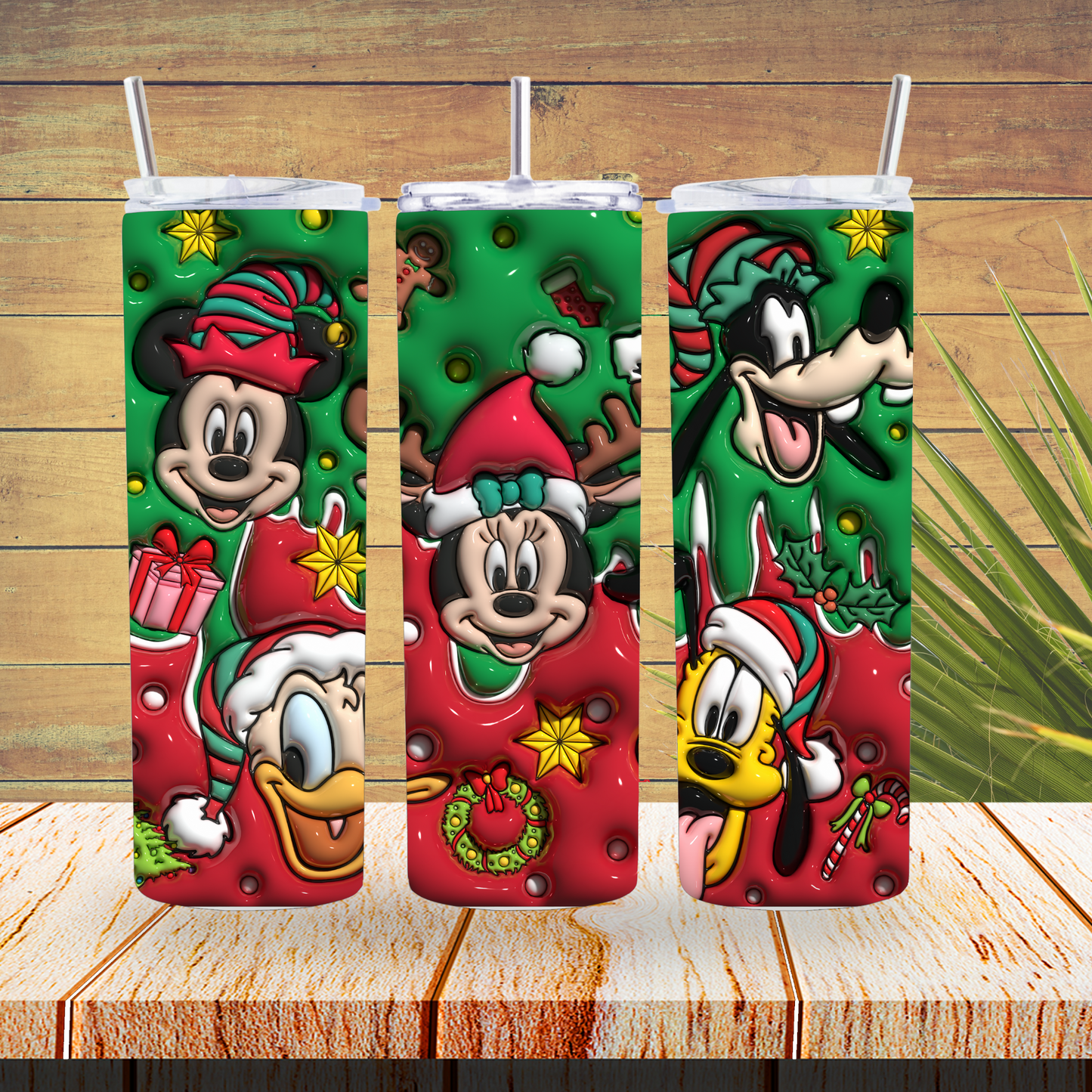 Vinyl Tumbler Wraps  - Mickey and Friends - TW100646