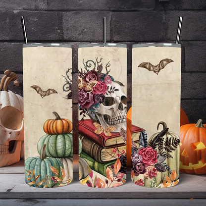 Ready to Use - Tumbler Wraps - Vinyl or Sublimation - Halloween - TW100851